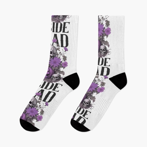 Item preview, Purple: Dead Inside designed and sold by blackdogbuckeye.