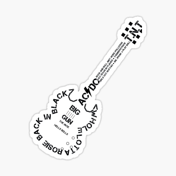 Item preview, Angus Young ACDC guitar  designed and sold by PaulGi.