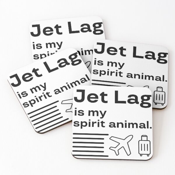 Item preview, Jet Lag is my spirit animal. designed and sold by Blink Art Studio.