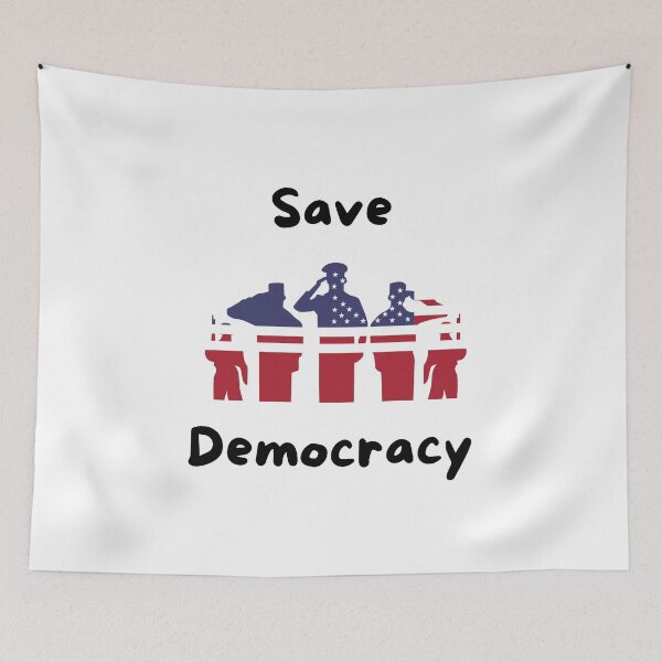 Item preview, Save Democracy designed and sold by SamySmk.