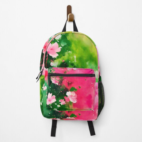 Pink And Green Backpacks for Sale | Redbubble display picture 3