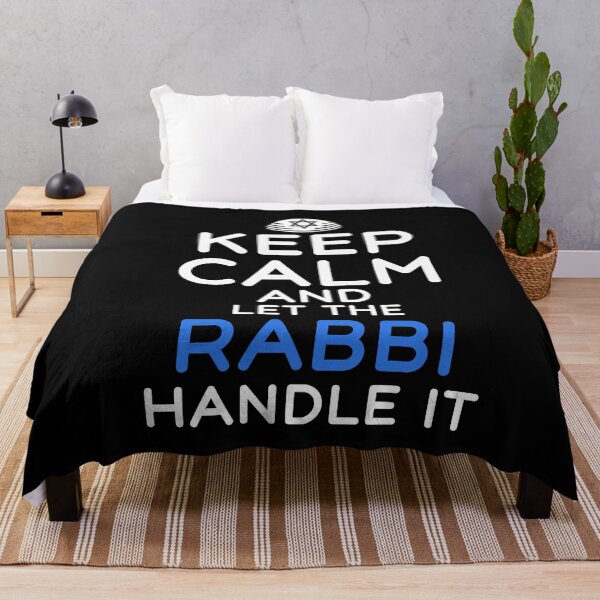 Item preview, Keep Calm And Let The Rabbi Handle It designed and sold by SharpThreadZ.