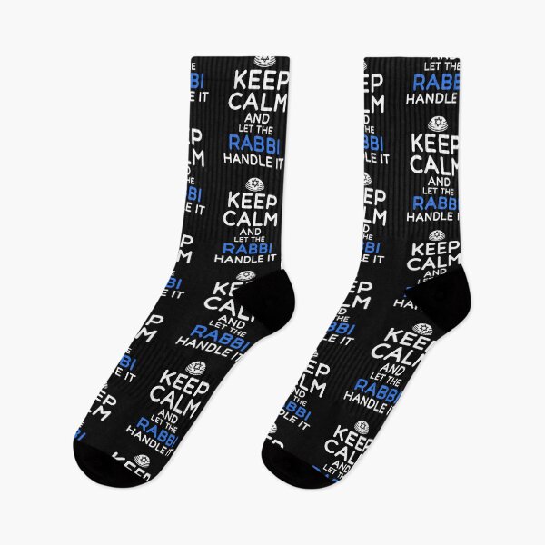 Item preview, Keep Calm And Let The Rabbi Handle It designed and sold by SharpThreadZ.