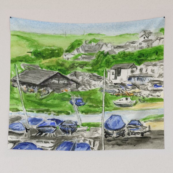 Item preview, Abersoch: View from the Zinc Bar designed and sold by LymphomaLass.