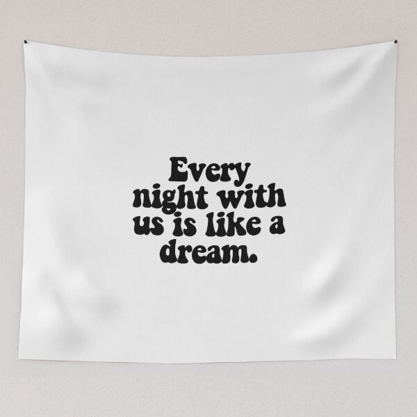 Item preview, Every night with us is like a dream.  designed and sold by CharmStudio.