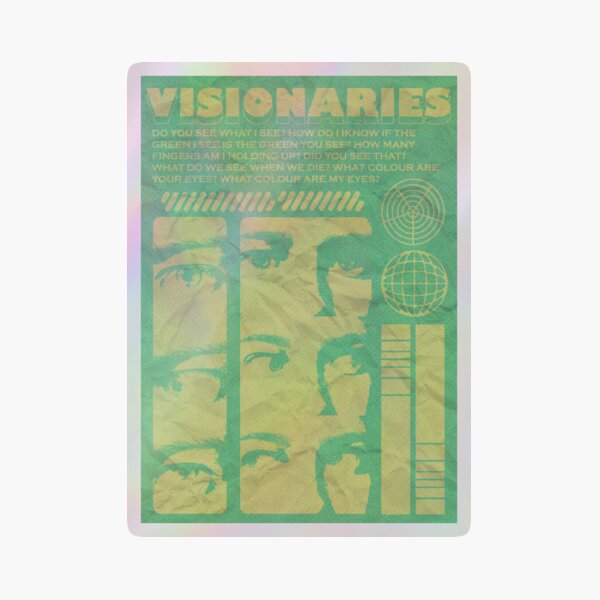 Item preview, visionaries graphic poster  designed and sold by 3mzzdesignzz.