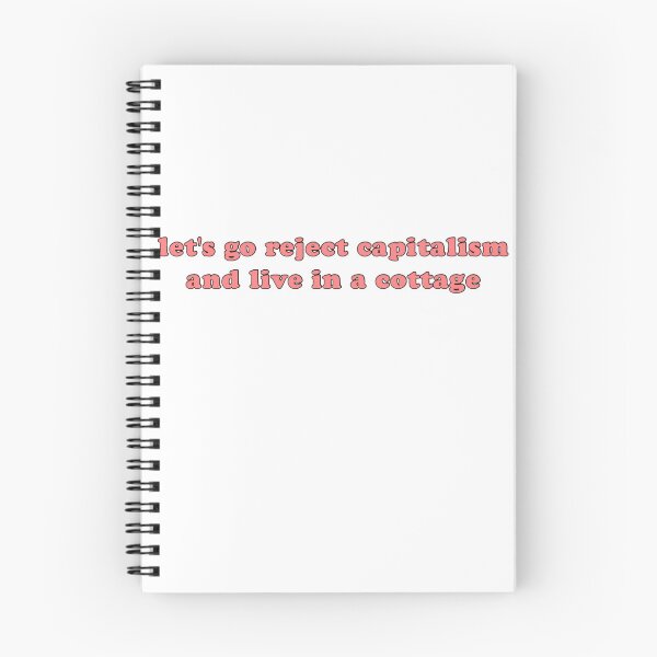 Item preview, Reject Capitalism Live Cottagecore designed and sold by Mamado-sakou.