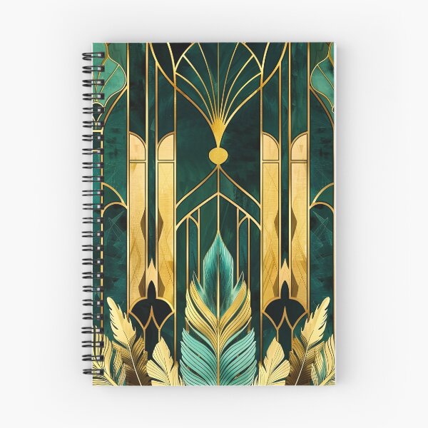 Item preview, Luxurious Aesthetic, Gatsby Glamour Dark Green Gold designed and sold by Vic Torys ☆.