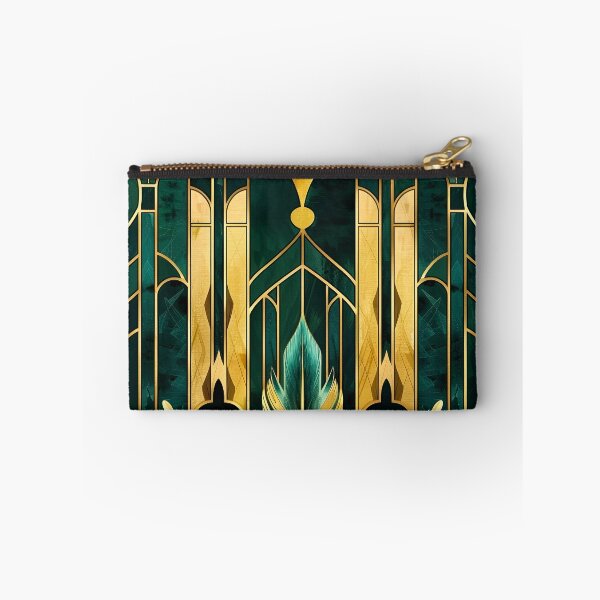 Item preview, Luxurious Aesthetic, Gatsby Glamour Dark Green Gold designed and sold by Vic Torys ☆.