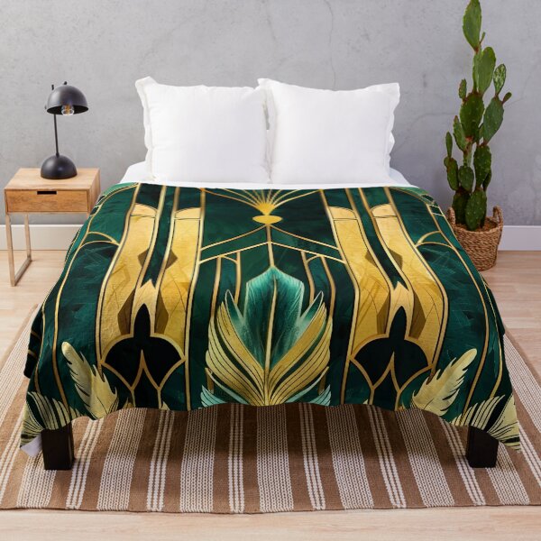 Item preview, Luxurious Aesthetic, Gatsby Glamour Dark Green Gold designed and sold by Vic Torys ☆.