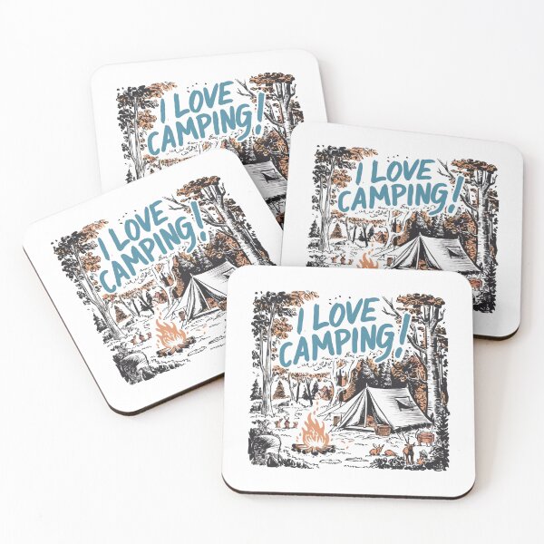 Item preview, I Love Camping designed and sold by Gentle40Winks.