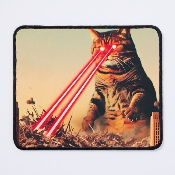 Item preview, Laser Cat designed and sold by erremonzon.