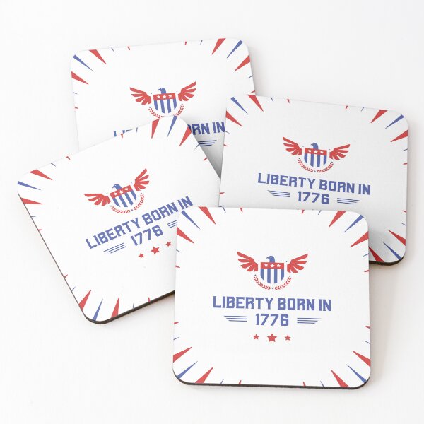 Item preview, Liberty Born in 1776 designed and sold by PrintPopTees.