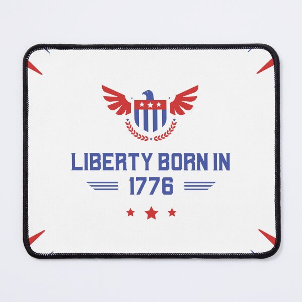Item preview, Liberty Born in 1776 designed and sold by PrintPopTees.