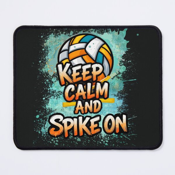 Item preview, Volleyball Players Keep Calm and Spike On Sports designed and sold by tamdevo1.