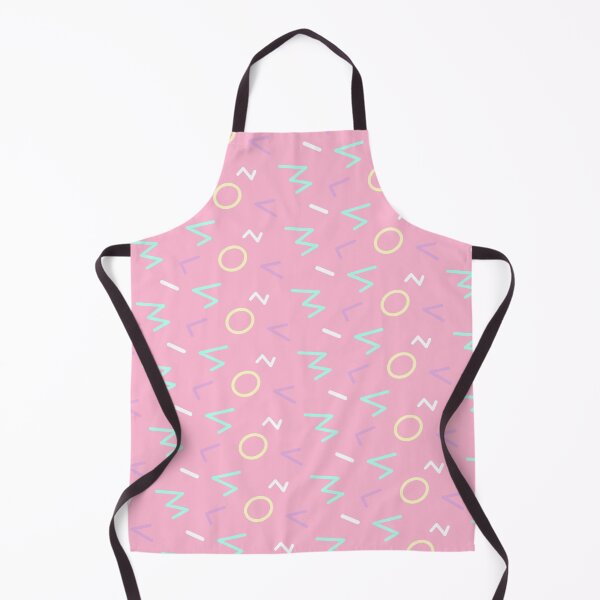 Item preview, Girly Fem Colorful Pastel Memphis Pattern Pink designed and sold by EvergreenMotifs.