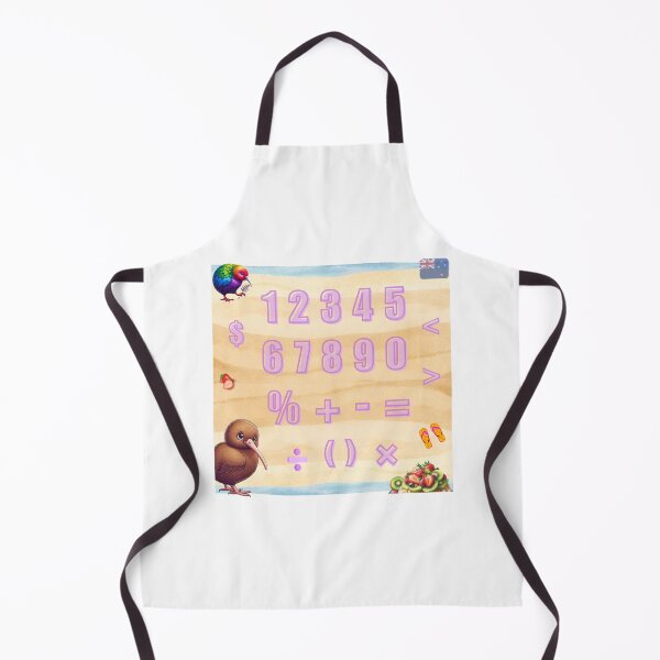 Item preview, Numbers and Maths Symbols for Kiwi Kids (New Zealand) designed and sold by PhotoDesignNZ.