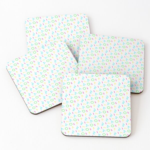 Item preview, Colorful Tropical Girly Bright Style Memphis Pattern  designed and sold by EvergreenMotifs.