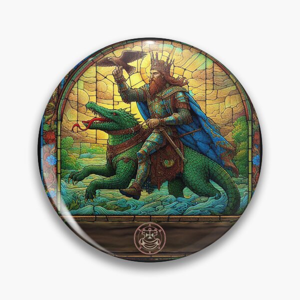 Item preview, AGARES, SECOND SPIRIT OF THE GOETIA (VERSION 1) designed and sold by CinemaObscura.