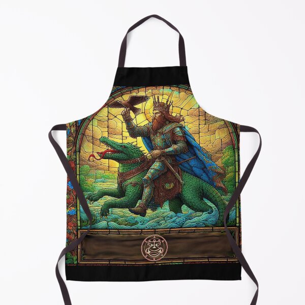 Item preview, AGARES, SECOND SPIRIT OF THE GOETIA (VERSION 1) designed and sold by CinemaObscura.