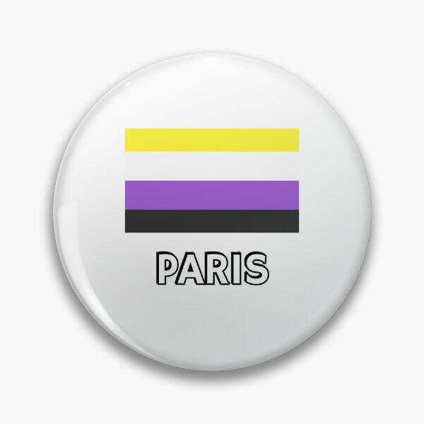 Item preview, Non Binary Pride Flag Paris designed and sold by Inspirationmotivation.