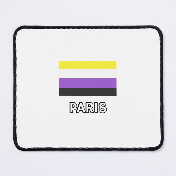Item preview, Non Binary Pride Flag Paris designed and sold by Inspirationmotivation.