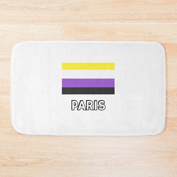 Item preview, Non Binary Pride Flag Paris designed and sold by Inspirationmotivation.