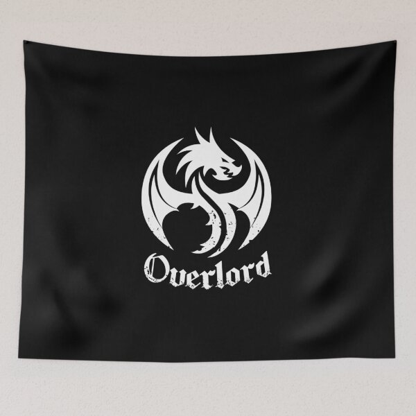 Item preview, Official Overlord Merch (White Variant) designed and sold by OverlordGuild.