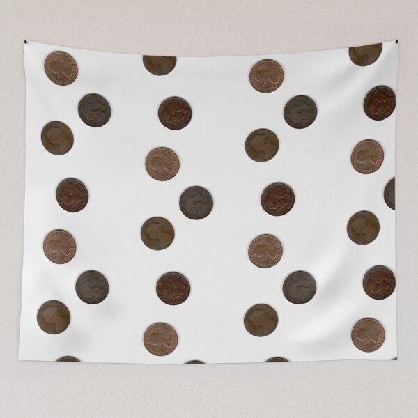 Item preview, 1967 1891 1912 1917 Half Pennies British Coins  designed and sold by coinsxcrochet.