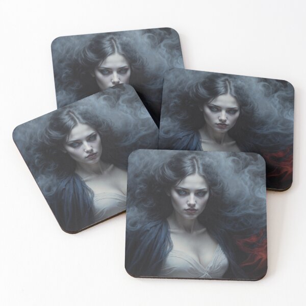 Item preview, Mystical Enchantress in Ethereal Smoke designed and sold by ArtGotika.