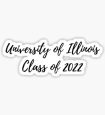 University of Illinois Class of 2022 Sticker