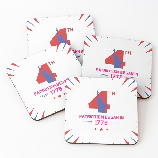 Item preview, Patriotism Began in 1776 designed and sold by PrintPopTees.