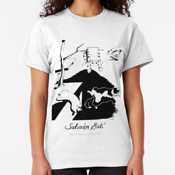 #meowdernart - Salvador GatĂ Classic T-Shirt