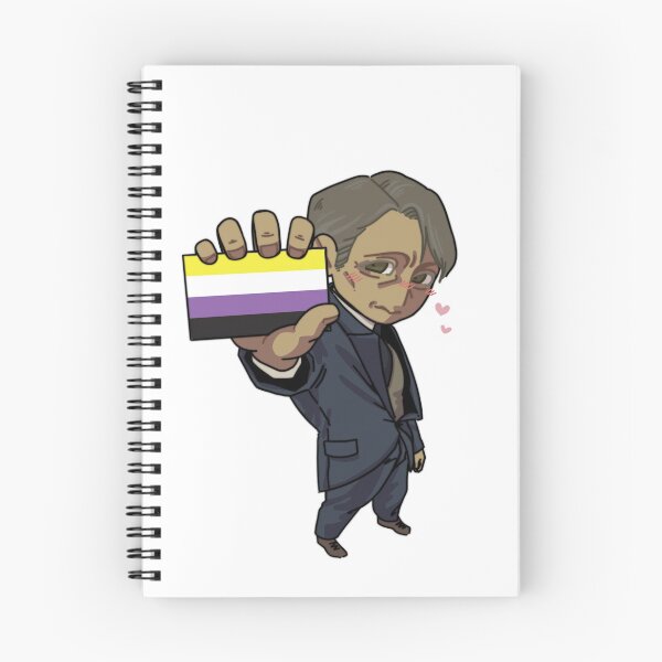Item preview, Hannibal nonbinary supporter designed and sold by ratbebes.