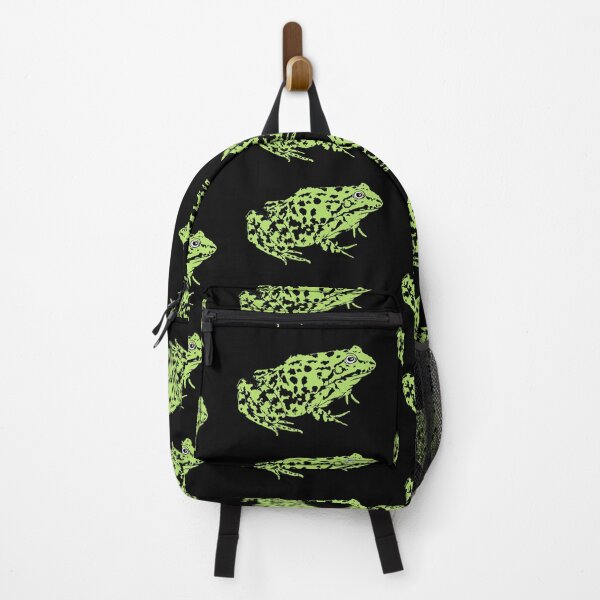 Item preview, Green and Black Garden Frog designed and sold by Pixelchicken.
