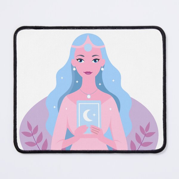 Item preview, Fortune Teller with Tarot Card designed and sold by natalielaf.