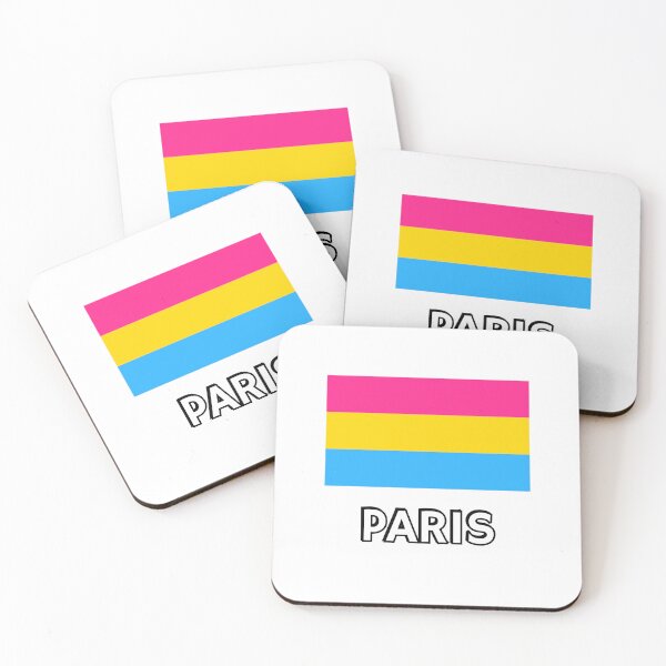 Item preview, Pan Pride Flag Paris designed and sold by Inspirationmotivation.
