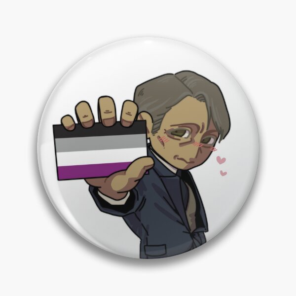 Item preview, Hannibal asexual supporter designed and sold by ratbebes.