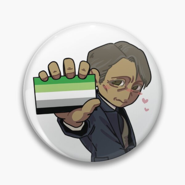 Item preview, Hannibal aromantic supporter designed and sold by ratbebes.