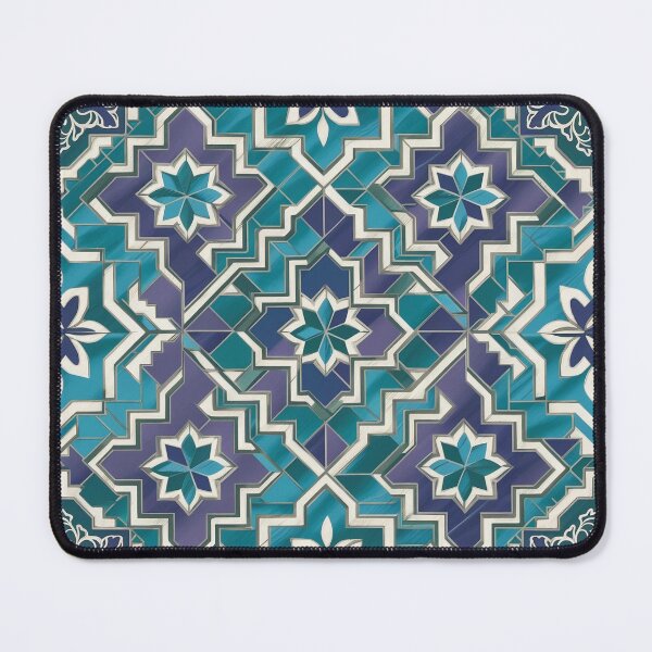 Item preview, Moroccan Zellij Fountain Tile Pattern designed and sold by Dshoppin.