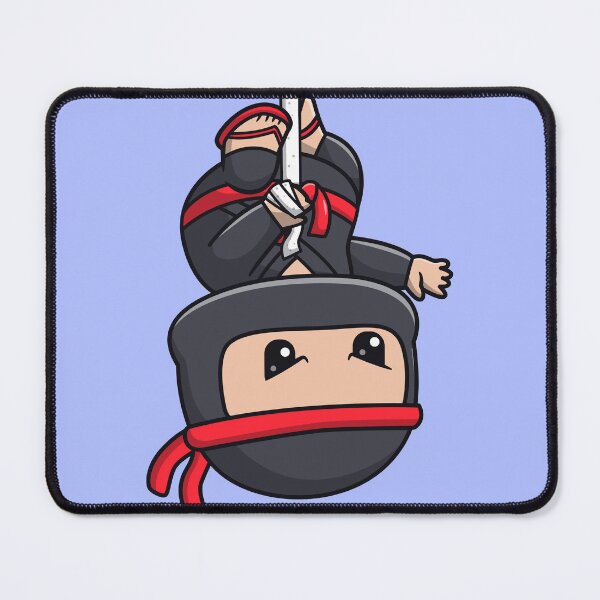 Item preview, Cute Ninja Fighter Hanging from a Rope Cartoon Vector Icon - Adorable People and Holiday Illustration designed and sold by hjian8219.