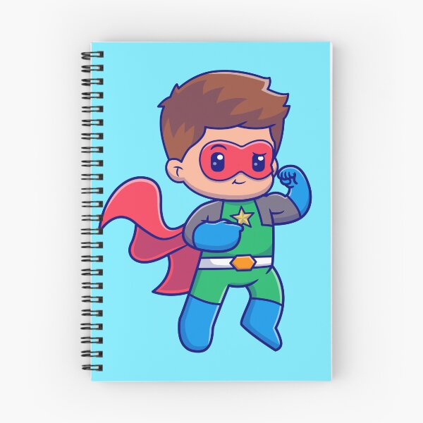 Item preview, Cute Muscular Superhero Cartoon Vector Icon - Adorable People and Holiday Illustration designed and sold by hjian8219.