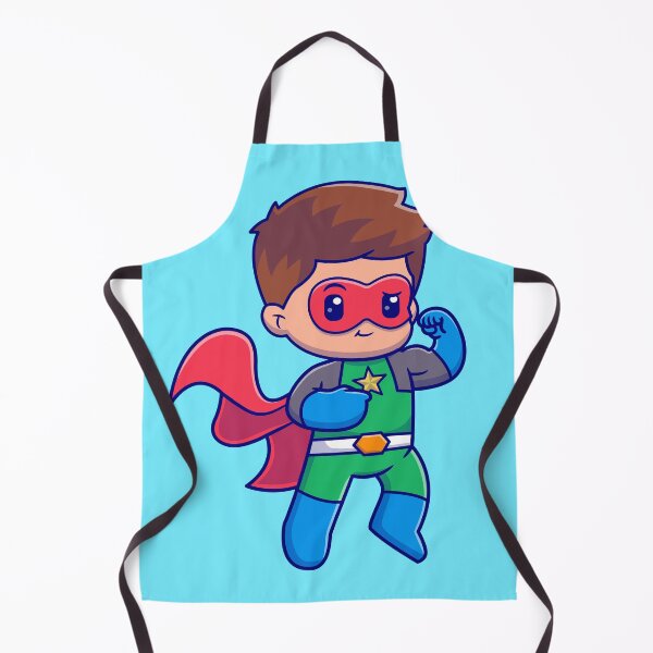 Item preview, Cute Muscular Superhero Cartoon Vector Icon - Adorable People and Holiday Illustration designed and sold by hjian8219.