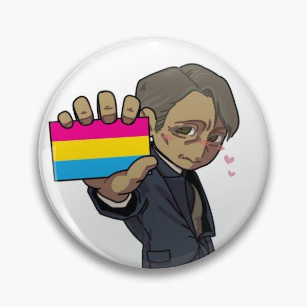 Item preview, Hannibal pansexual supporter designed and sold by ratbebes.