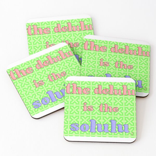 Item preview, The Delulu Is The Solulu designed and sold by JeniPireX.