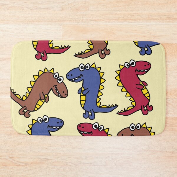 Item preview, Dinosaur pattern retro vibe designed and sold by fluffyfamcraft.