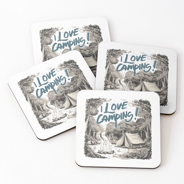 Item preview, I Love Camping designed and sold by Gentle40Winks.