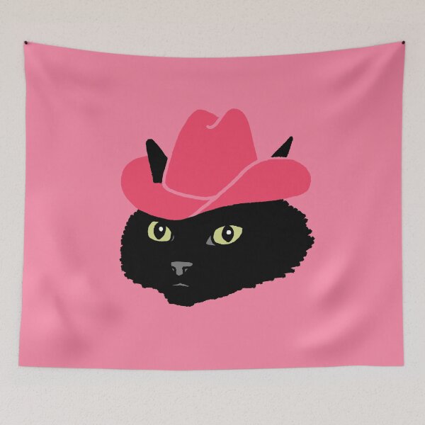 Item preview, Marcy The Cute Cowgirl Cat designed and sold by AnyoneCanYeehaw.
