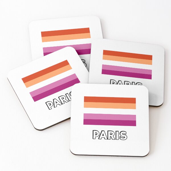 Item preview,  Lesbian Pride Flag Paris designed and sold by Inspirationmotivation.