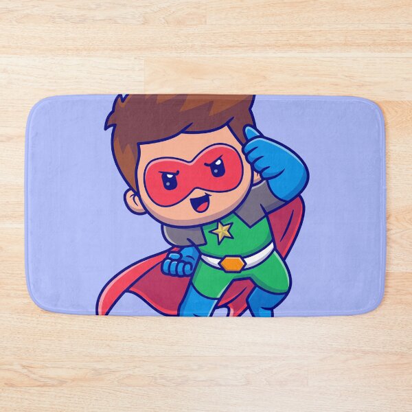 Item preview, Cute Superhero Flying Cartoon Vector Icon - Adorable People and Holiday Illustration designed and sold by hjian8219.